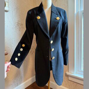 Vintage ITEM blazer jacket with gold buttons